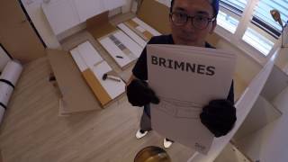 20170130 IKEA BRIMNES BED ASSEMBLY 床組 組裝縮時 [upl. by Widera]