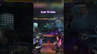 One Opening and Lynx ends the Fight🔥•Lynx Vs June shorts gaming Shadowfight4arena [upl. by Diogenes]