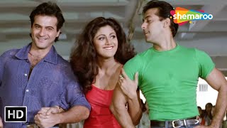 हम से पंगा नहीं लेने का   Salman Khan Sanjay Kapoor Shilpa Shetty  SCENE HD [upl. by Anella67]