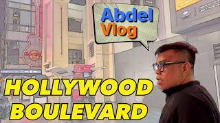 ABDEL VLOG  JALAN MALEM DI HOLLYWOOD BOULEVARD [upl. by Lindell]