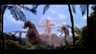 Hanuman and the Ultra Brothers vs Gomora Thai Theatrical Version [upl. by Leontine]