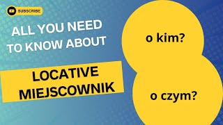 Master The Locative Case Unlocking Miejscowniks Power In Polish Language [upl. by Torie]