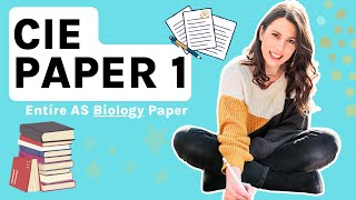 ENTIRE AS  CIE Alevel Biology Topics 111  All the theory from the specification in one video [upl. by Merta999]