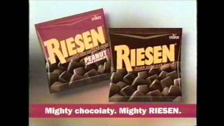 Riesen Chocolate Candy Commercial 2001 [upl. by Virgy]