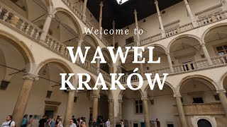 WAWEL ROYAL CASTLE WALK IN CRACOW POLAND [upl. by Yblehs]