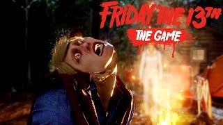 FUNNY GLITCHES PART 3  Friday the 13th the Game [upl. by Orms585]