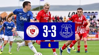 SLIGO ROVERS 33 EVERTON  All the goals in Blues first preseason fixture [upl. by Ycal686]