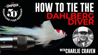 How to tie the Dahlberg Diver with Umpqua Signature Tyer Charlie Craven [upl. by Auohs]