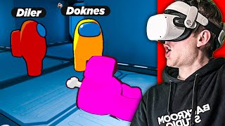 YOUTUBERZY VS NOWE AMONG US VR BEKA 😂 [upl. by Winslow]