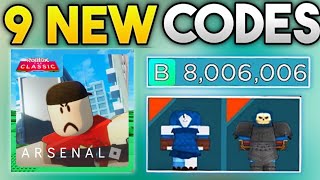 THE CLASSIC⚠️ARSENAL ROBLOX CODES 2024  ARSENAL CODES [upl. by Adnoral]