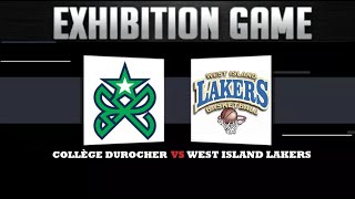 LImpact du College Durocher vs West Island Lakers [upl. by Dredi316]