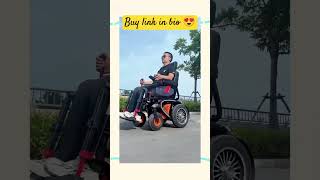 🚀2024 Best Selling Electric Power Folding Wheelchair🧑‍🦼 Electric Wheelchairwheelchair tiktokyt [upl. by Nnylarej]