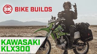 Kawasaki KLX300 Light Adventure Bike Build [upl. by Lotsirhc]