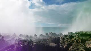 Portugal  Cascais  Boca do Inferno  Regarder la Mer  janvier 2018 1 [upl. by Eussoj]