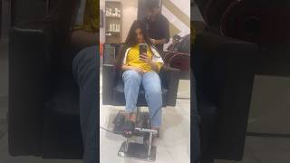 Straight therapy plus hair Botox treatment part 2 hairtransformation shorts [upl. by Hinman]