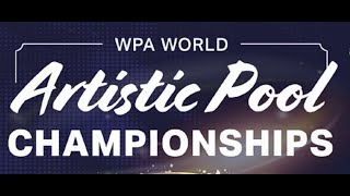 Florian quotVenomquot Kohler vs Will quotBillie Joequot DeYonker  2023 WPA World Artistic Pool Championship [upl. by Atiniv]