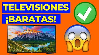 TELEVISIONES BARATAS Y BUENAS Las MEJORES Para COMPRAR🔥😲 [upl. by Ahtikal945]