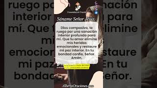 🙏 Oracion por un enfermo 🙇‍️ TE RUEGO POR MI SANACIÓN INTERIOR [upl. by Thompson]