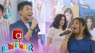 ASAP Chillout Darren and Elha sing quotFlashlightquot [upl. by Ardnuek]