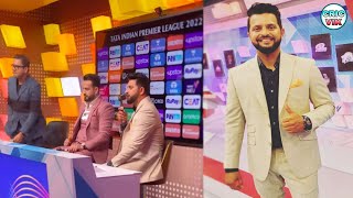 Suresh Rainas 1st Day as a Commentator  IPL 2022  Behind the Scene [upl. by Ayotaj]