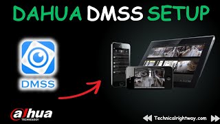 Dahua DMSS Setup how to connect the Dahua CCTV DVR on mobile live view 🪟 [upl. by Pinter]