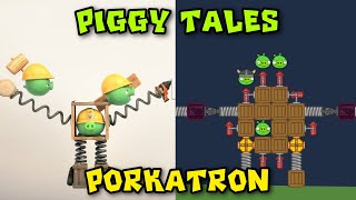 Piggy Tales  Pigs at Work  Porkatron in Bad Piggies [upl. by Norreg]