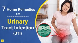 7 Home Remedies for Urinary Tract InfectionUTI  uti urinaryhealth  Credihealth [upl. by Aiam]