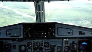 Landing in Guadeloupe  Cockpit [upl. by Studnia]