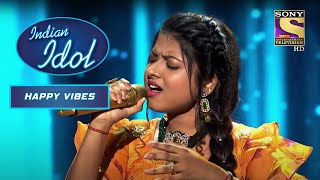 quotMeri Aawaaz Hi Pehchaan Haiquot गाने पर Arunita की सुरीली Performance Indian Idol Neha  Happy Vibes [upl. by Caesaria]