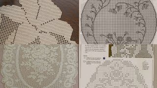 crochet doily patterns tutorialTable napkin pattern Sterilizationcrochet table runner [upl. by Iblok371]