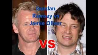 Jamie Oliver vs Gordon Ramsay JoeBezzer HD [upl. by Isdnyl]