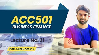 ACC501 Lesson 31 Depreciation Methods and Their Impact on Financial Statements  Short Lecture [upl. by Ozzy]