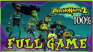 Psychonauts 2 FULL GAME 100 Longplay PS4 XBOX ONE PC [upl. by Eiramyllek]