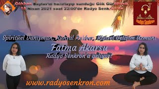 Spiritüel Danışman Fatma Akarsu Radyo Senkronda [upl. by Avery]