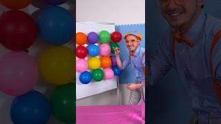 Pop the BALLOON Sink or Float with Blippis CANDY Surprise blippi shorts [upl. by Rafaello]