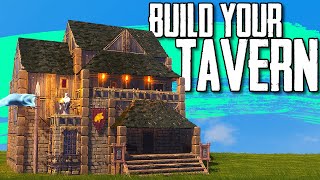 Conan Exiles Tavern Build Guide  EBA [upl. by Yadahs533]