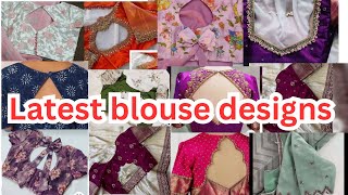 50 latest blouse Designs blouse designs 2024 blouses [upl. by Odele579]