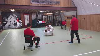 2019 Portland Judo Shiai Taran vs Purple BJJ R3 [upl. by Ennaid528]