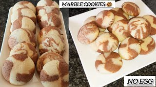 Marble Cookies  Eggless Marble Biscuits  Homemade Cookies  Hot To Make Marble Biscuits [upl. by Eki498]