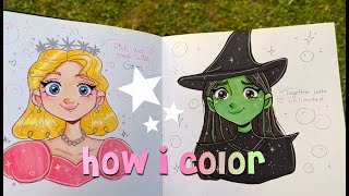 ★ HOW I COLOR SKIN copic markers ★ [upl. by Aime]