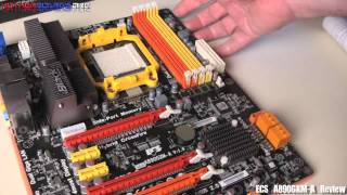 ECS A890GXMA Black Edition AMD 6 Core Motherboard Review amp Benchmarks [upl. by Egidio]