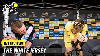 Evenepoel Postrace interview  Stage 10  Tour de France 2024 [upl. by Leonelle435]