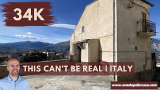 Amazing Italian Traditional Apartment With Terrace In Torricella  Abruzzo Italian House Tour [upl. by Ardnaeed529]