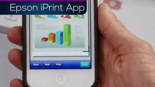 Print photos and documents from your iPhone with the Epson iPrint App [upl. by Perceval]