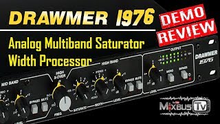 DRAWMER 1973 Stereo FET Compressor  no talk DEMO [upl. by Kimon]