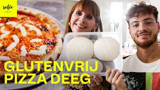 🍕😋 Glutenvrij pizzadeeg met Luca Fabozzi  Sofie Dumont [upl. by Hege]