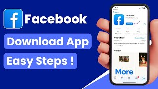 Facebook App Download  HOW TO GET FACEBOOK APP [upl. by Rihsab752]