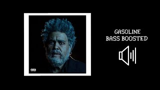 The Weeknd  Gasoline  Bass Boosted🔊 Best Version Requested [upl. by Eeryt]