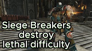 Siege Breakers destroy lethal difficulty in Space Marine 2 [upl. by Goldie]