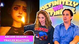 Arcane Season 2 Official Trailer Reaction [upl. by Yolanda10]